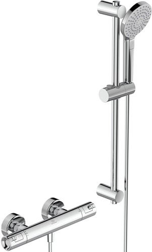 IS Brausetherm.AP CERATHERM50,Ausld78mm, m.Brausegarnitur, Br.Stg.60mm, Chrom